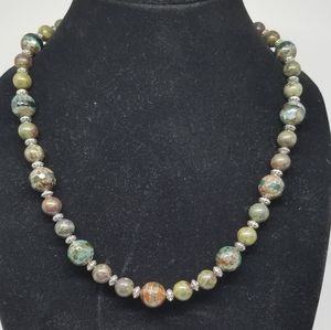 Green Agate Necklace